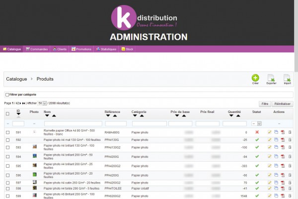 Kdistribution ERP